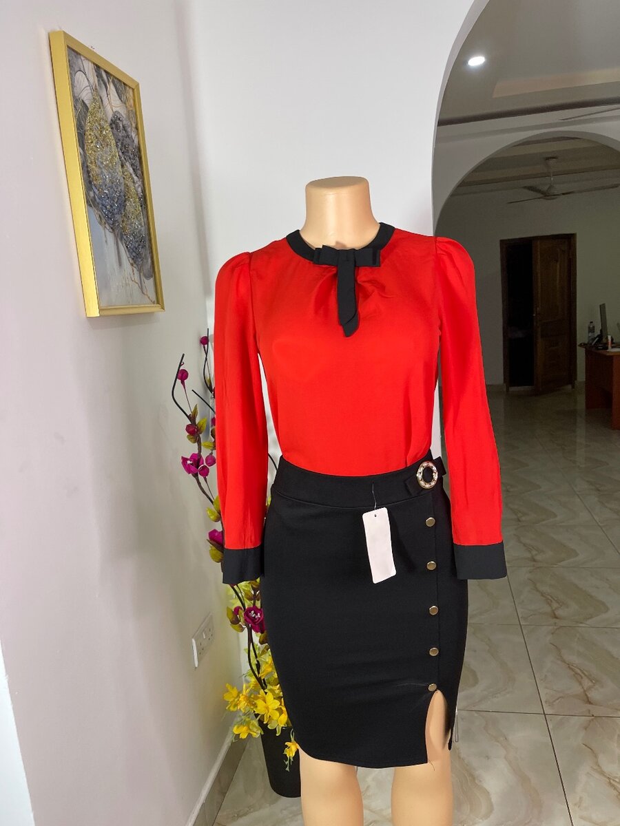 Crimson Chic(2-piece set)