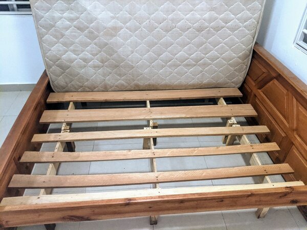 Wooden Queen-Sized Bed Frame