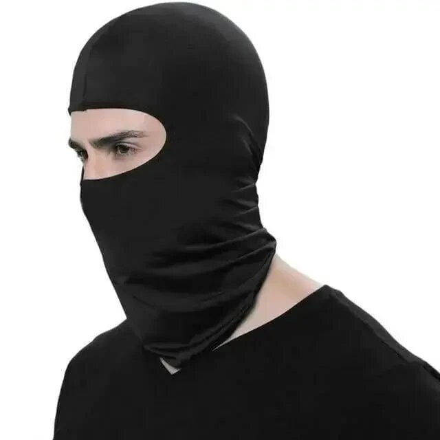 Cagoule balaclava noire unisexe