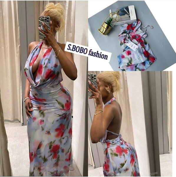 Robe Longue Off-Shoulder