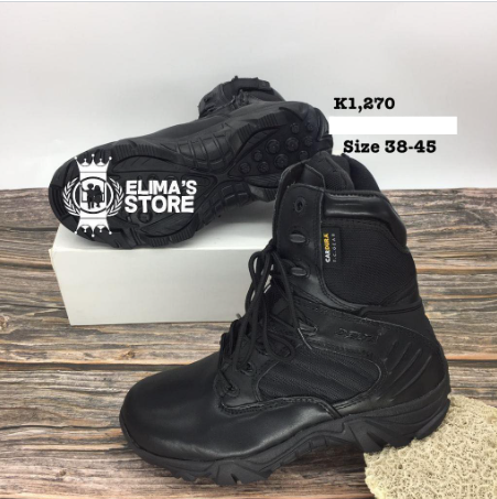men's black boots