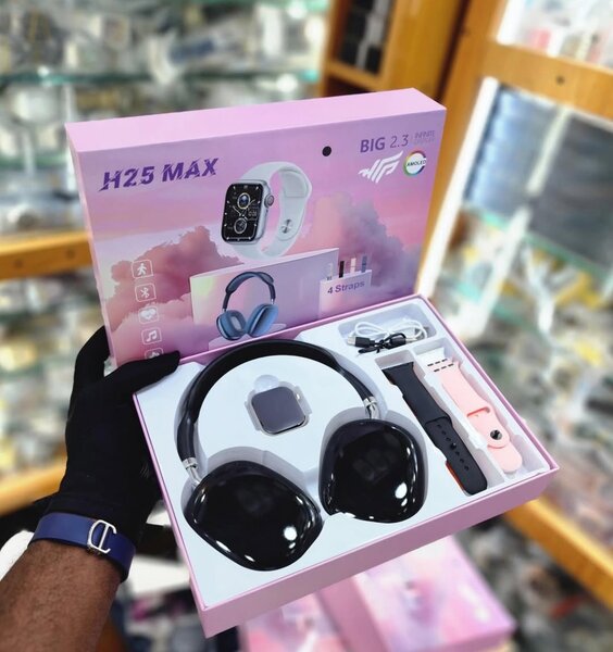 Montres Intelligentes H25 MAX BIG 2.3 + 1 CASQUE BLUETOOTH +