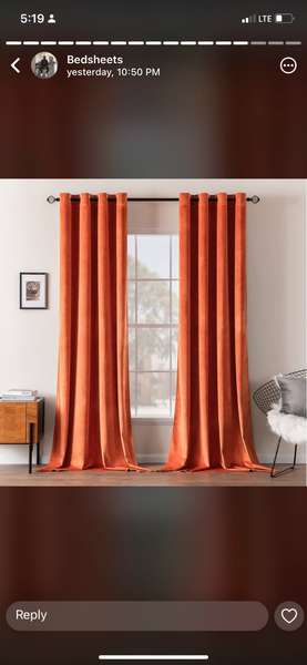 Curtains sets(in pairs )
