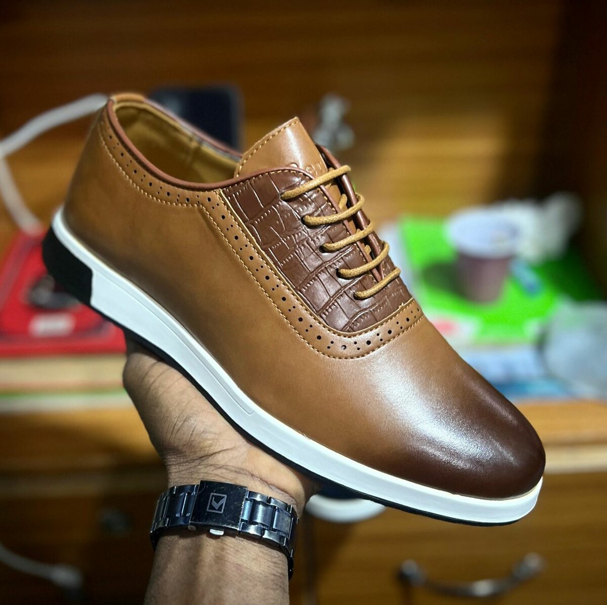 Chaussures Derby cuir élégantes