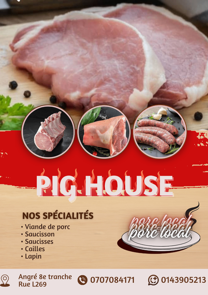 LA VIANDE DE PORC