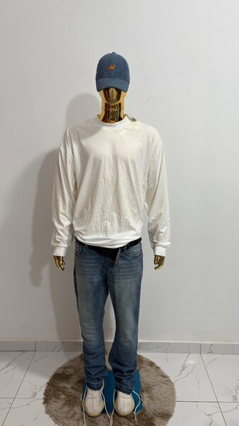 T-shirt blanc homme XL