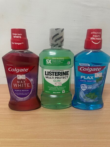 Bain de Bouche Colgate & Listerine