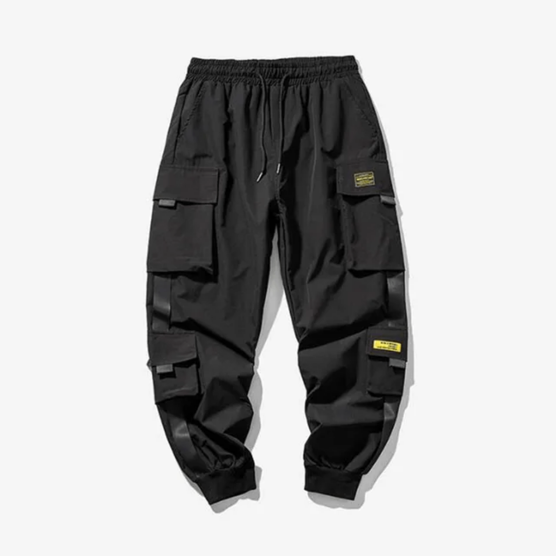 Pantalon cargo homme noir stylé
