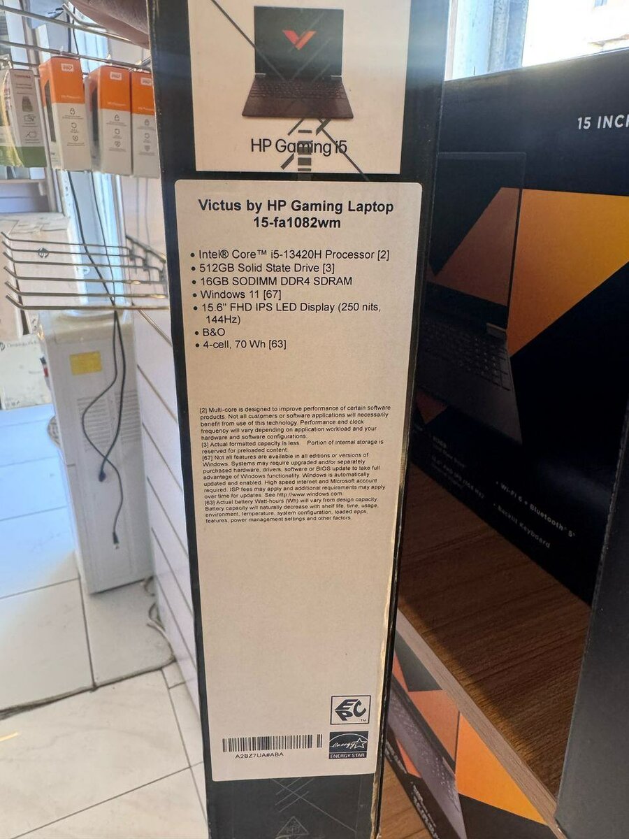 VICTUS HP 15INCH GAMING LAPTOP