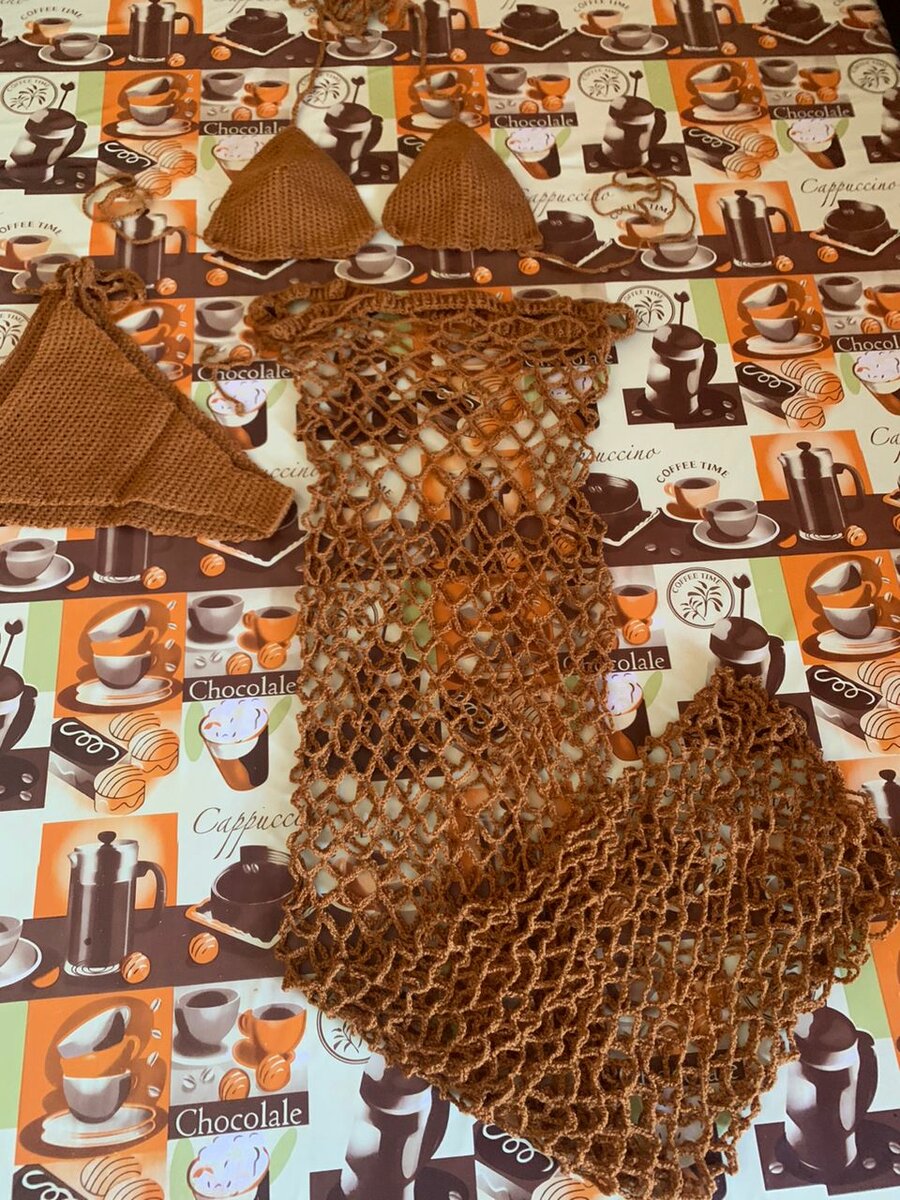 Robe de plage crochet bohème