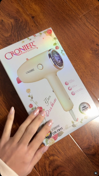 КОМПАКТНЫЙ ФЕН ДЛЯ ВОЛОС CRONIER