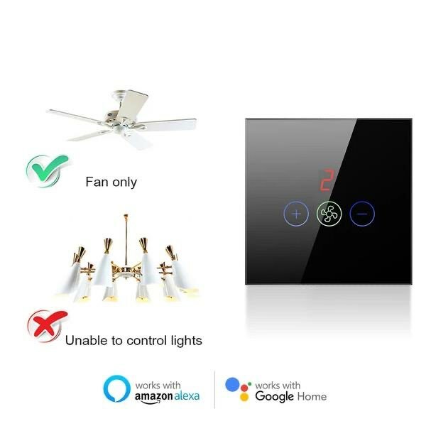 Smart Wi-Fi Ceiling Fan Switch