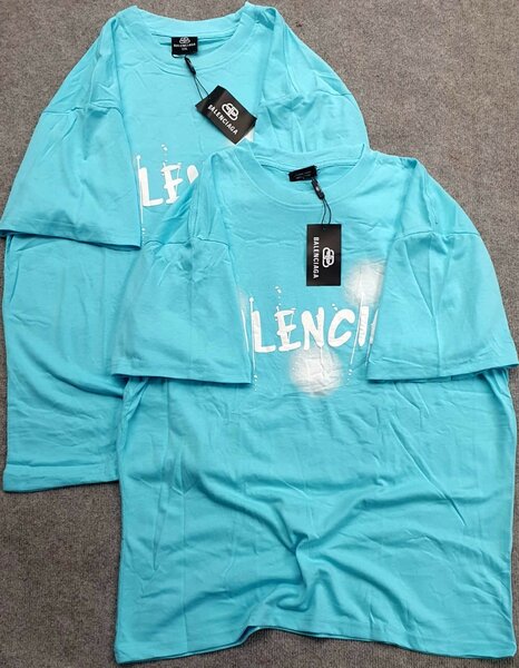 T-shirts bleus pour hommes