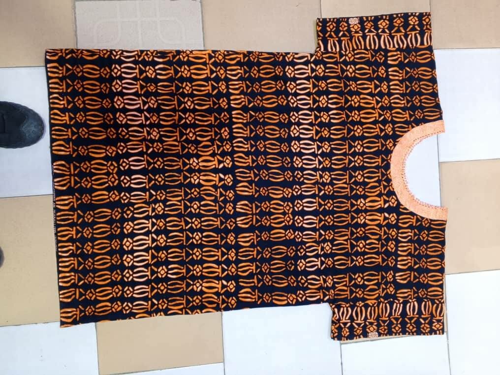 Tunique Africaine en Wax