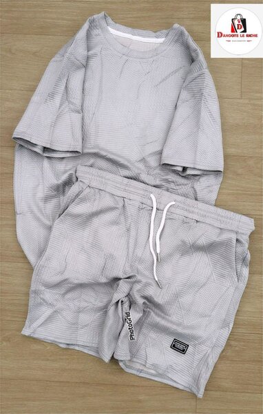 Ensemble de Sport Gris Unisexe