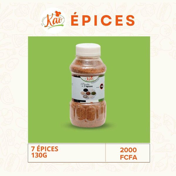 Mélange de 7 Épices 130g