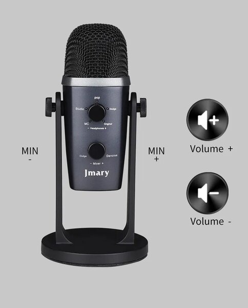 Microphone sans fil cardioïde