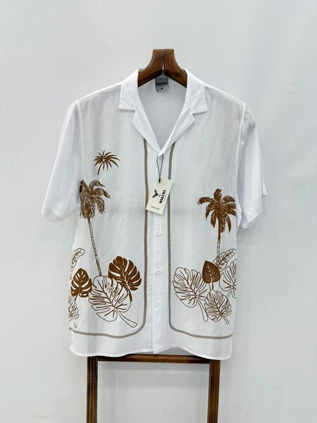Chemise hawaïenne tropicale homme