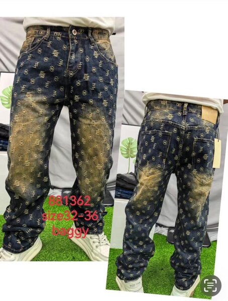 Jeans baggy homme tendance