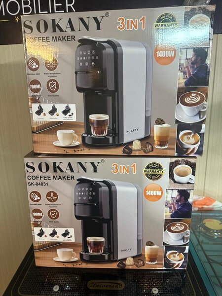 Cafetière 3-en-1 Sokany