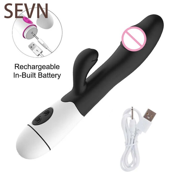Vibromasseur Étanche Rechargeable