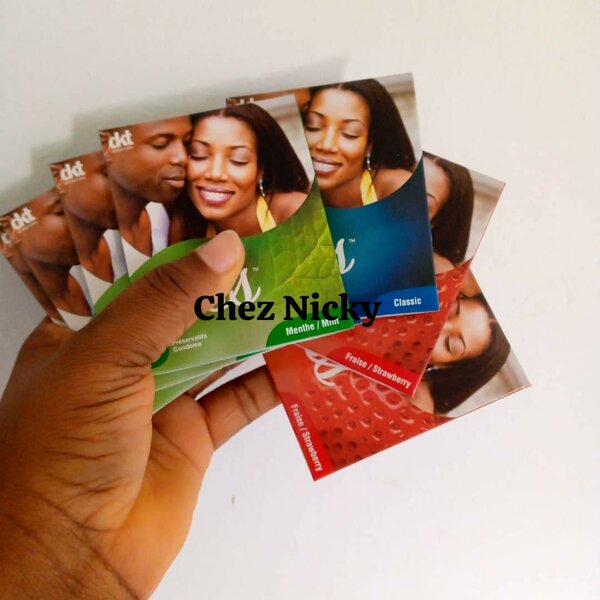 Lot de 24 préservatifs kiss