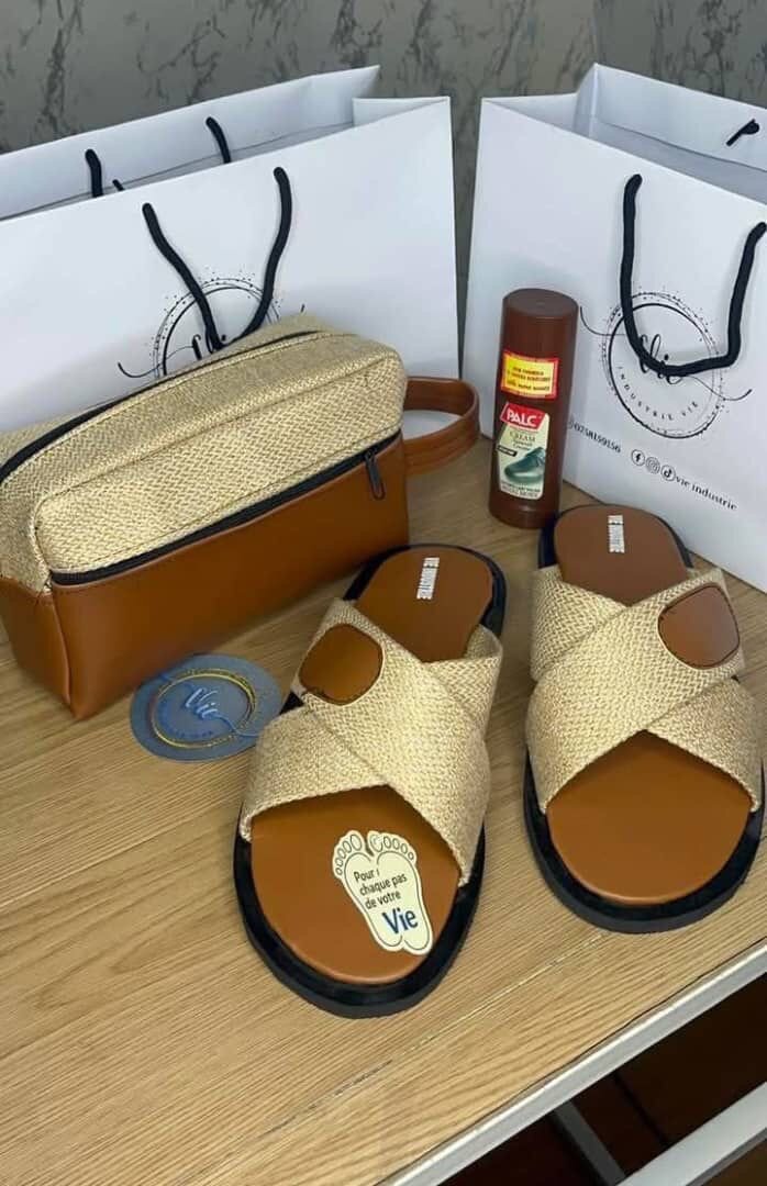 Sandales en tissu élégantes