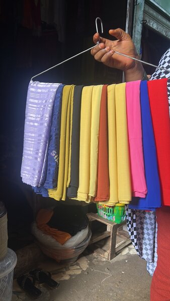 Écharpes colorées élégantes