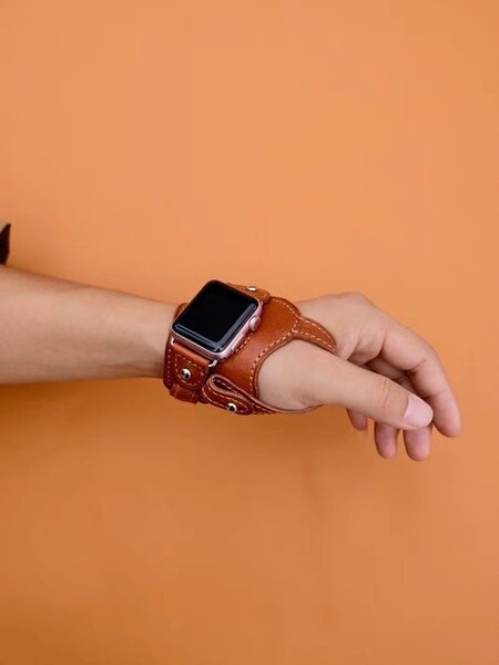 Bracelet en cuir pour smartwatch