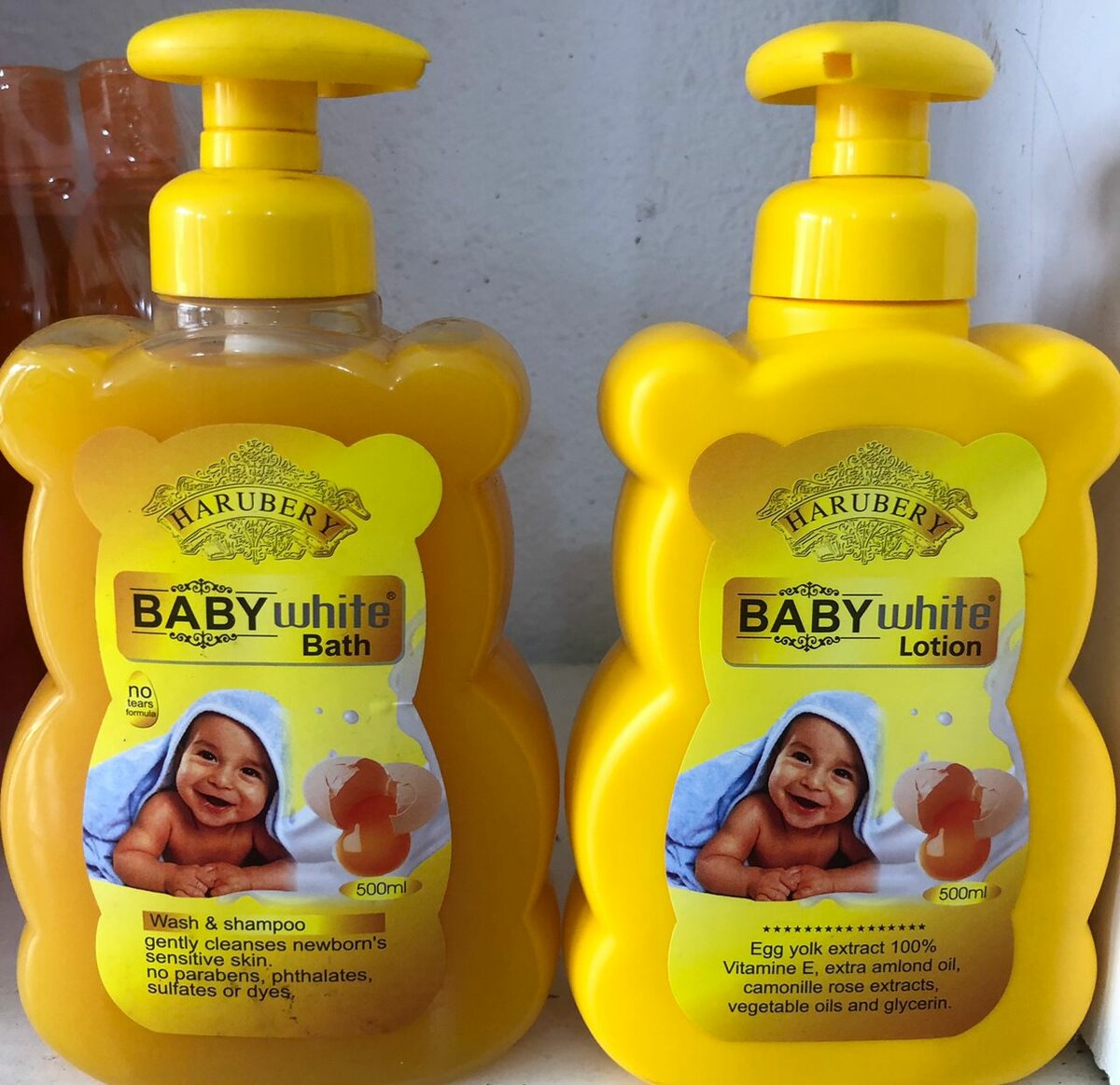 Lotion et Bain Harubery Bébé