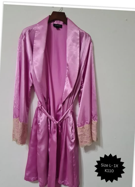 pink robe