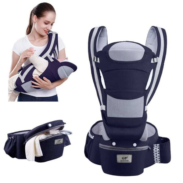 Porte-bébé ergonomique confortable