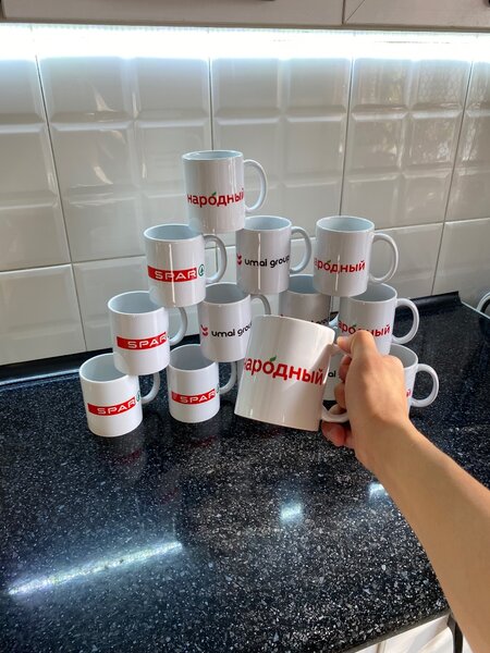 Кружки оптом с вашими фото 250с