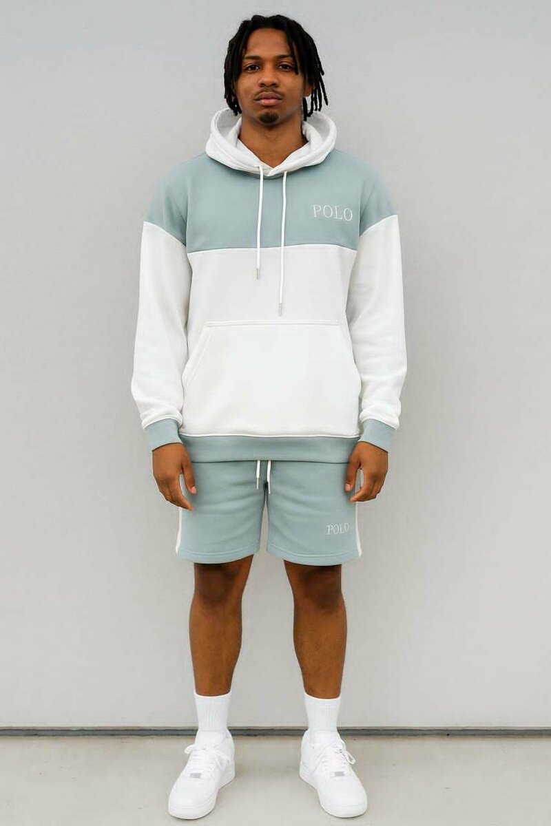 Ensemble sport à capuche pour hommes