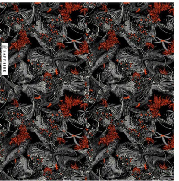 Khaddar print 2pc full suit