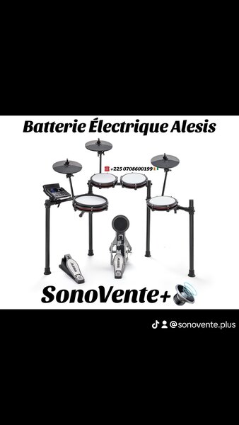 Micro batterie piano Amplificateur