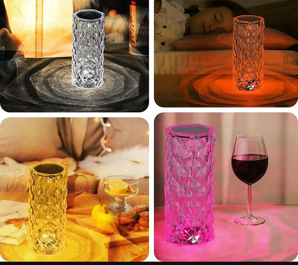 16 Colours Rose Diamond Lamps