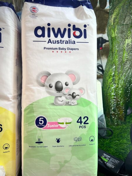 Aiwibi Couches Bébé Taille 5