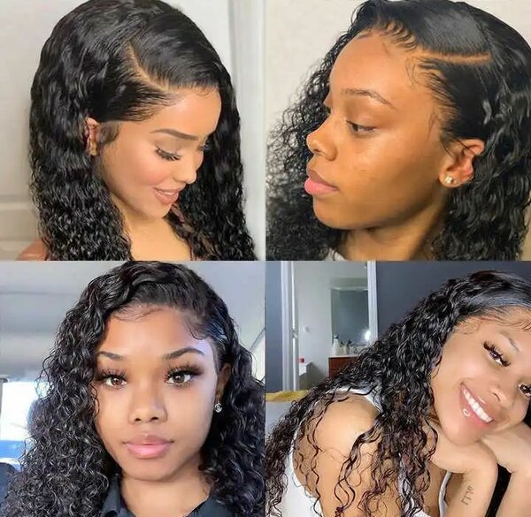 Perruque Lace Front Bouclée