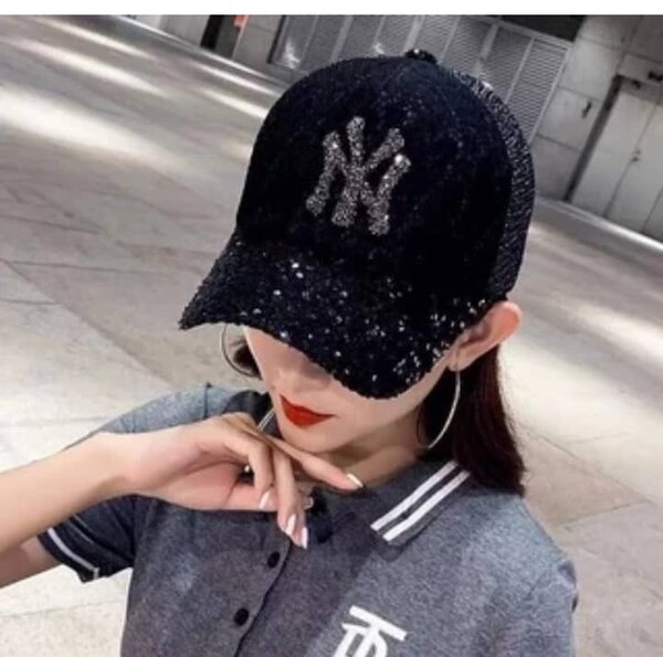 Casquette pailletée tendance