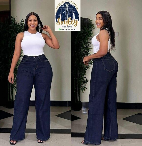 Jeans Évasés Femme Tendance