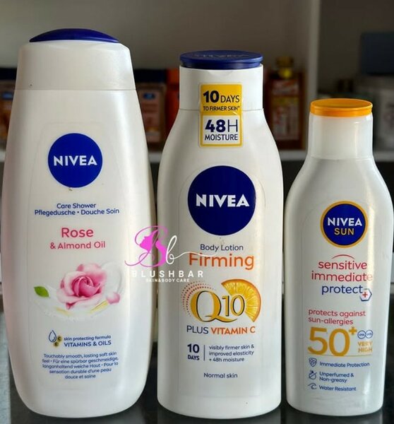 Nivea firming + Rose Combo