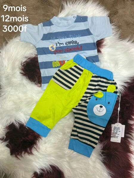 Ensemble Bébé Ourson