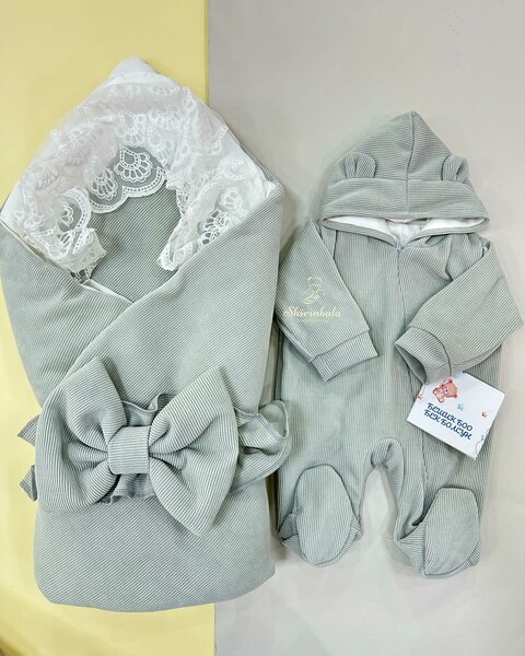 Стильный комбез + уютный конверт