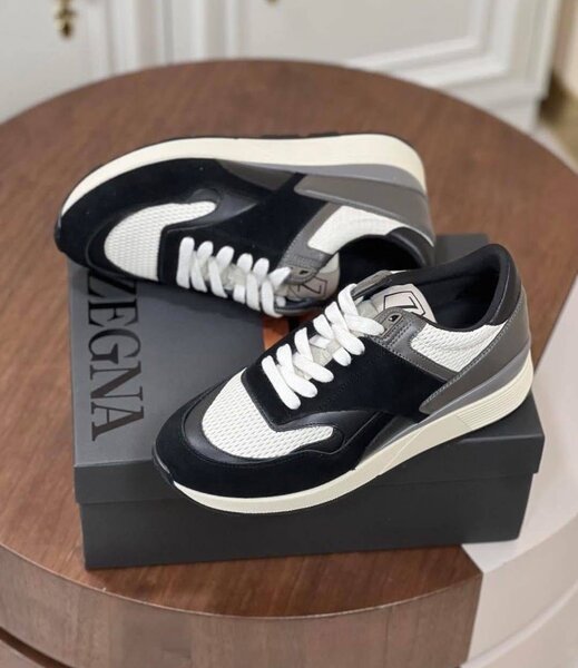 Sneakers en cuir pour hommes