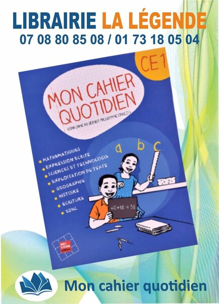 Cahier d'exercices CE1