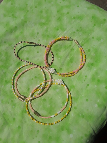 Bracelets and anklets