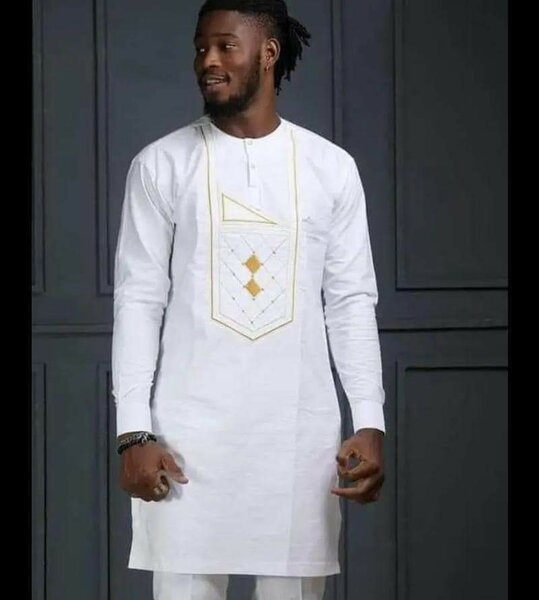 Boubou Africain Homme Élégant