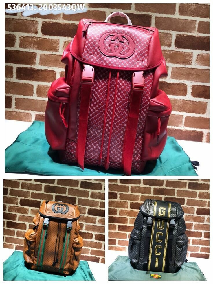 Quality leather Laptop traveling bag school backpack