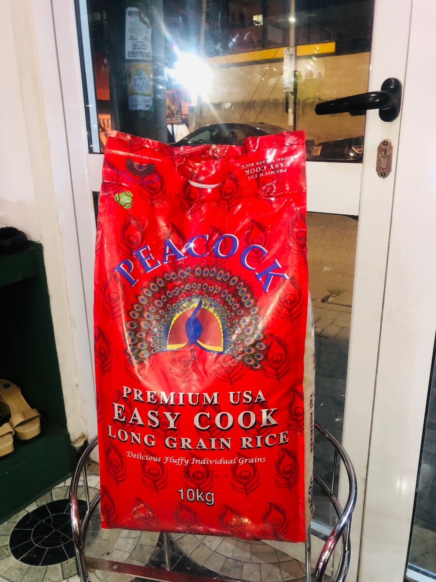 Peacock rice 10kg